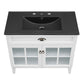 Modway Isle 36" Bathroom Vanity Cabinet EEI-5478-WHI-BLK FredCo