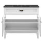 Modway Isle 36" Bathroom Vanity Cabinet EEI-5478-WHI-BLK FredCo