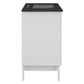 Modway Isle 36" Bathroom Vanity Cabinet EEI-5478-WHI-BLK FredCo