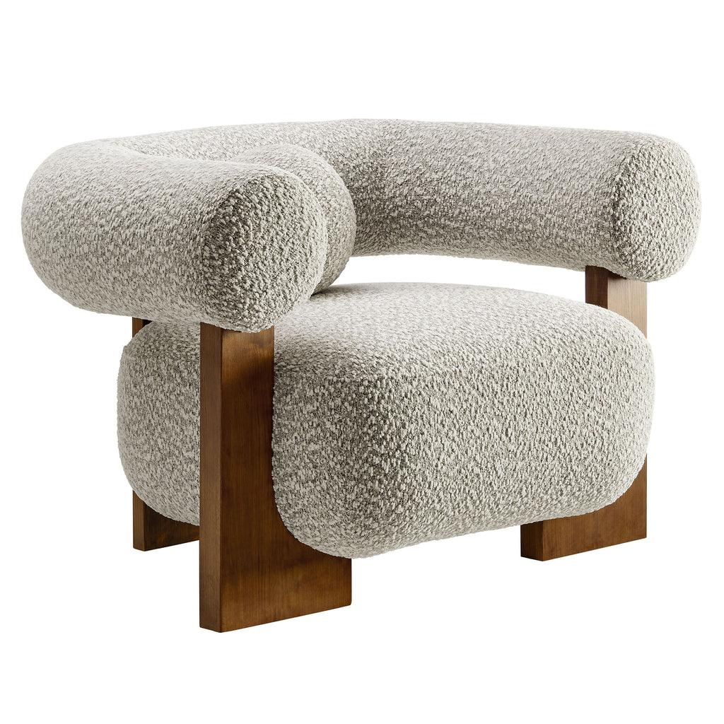 Modway Jace Boucle Accent Chair FredCo