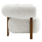 Modway Jace Faux Fur Fabric Accent Chair FredCo
