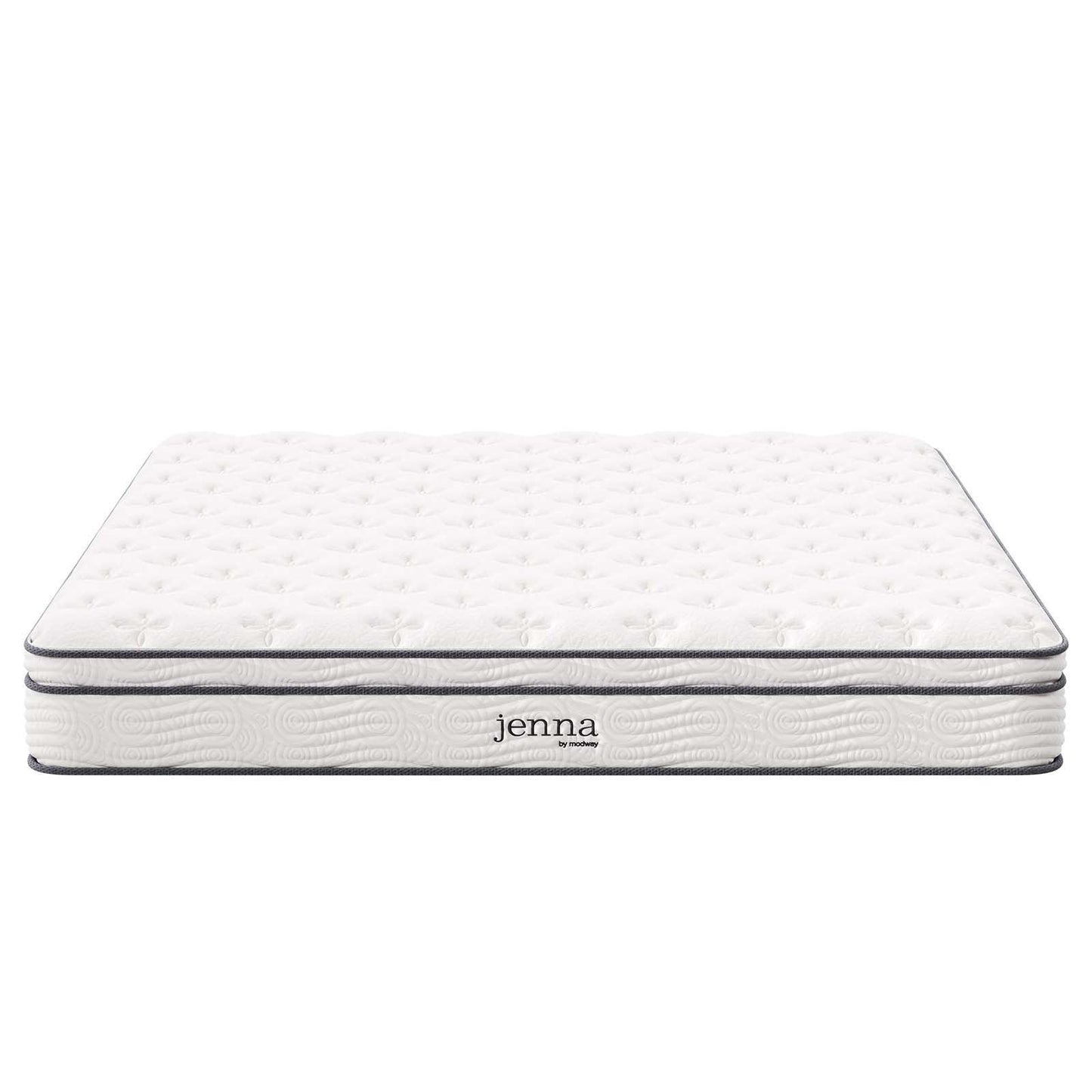 Modway Jenna 10" Innerspring and Foam California King Mattress FredCo