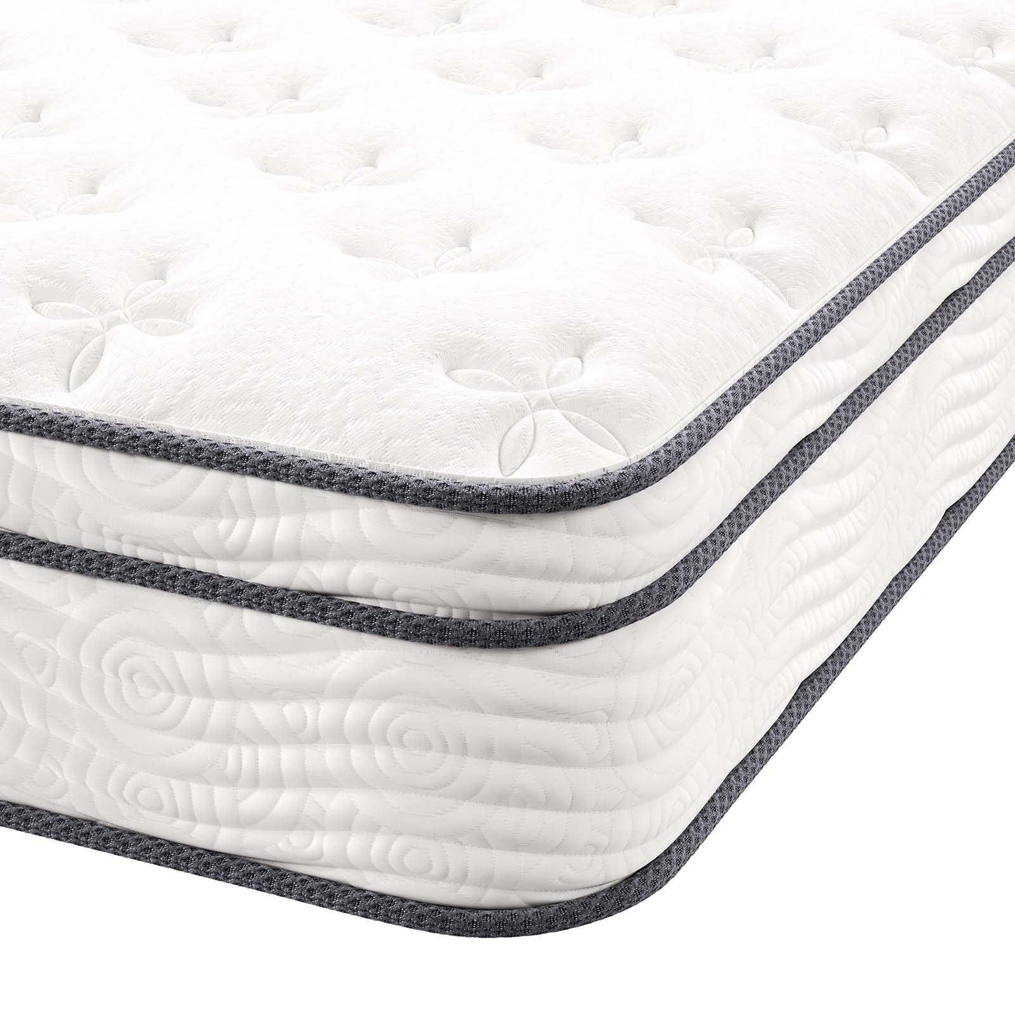 Modway Jenna 10" Innerspring and Foam Full Mattress FredCo