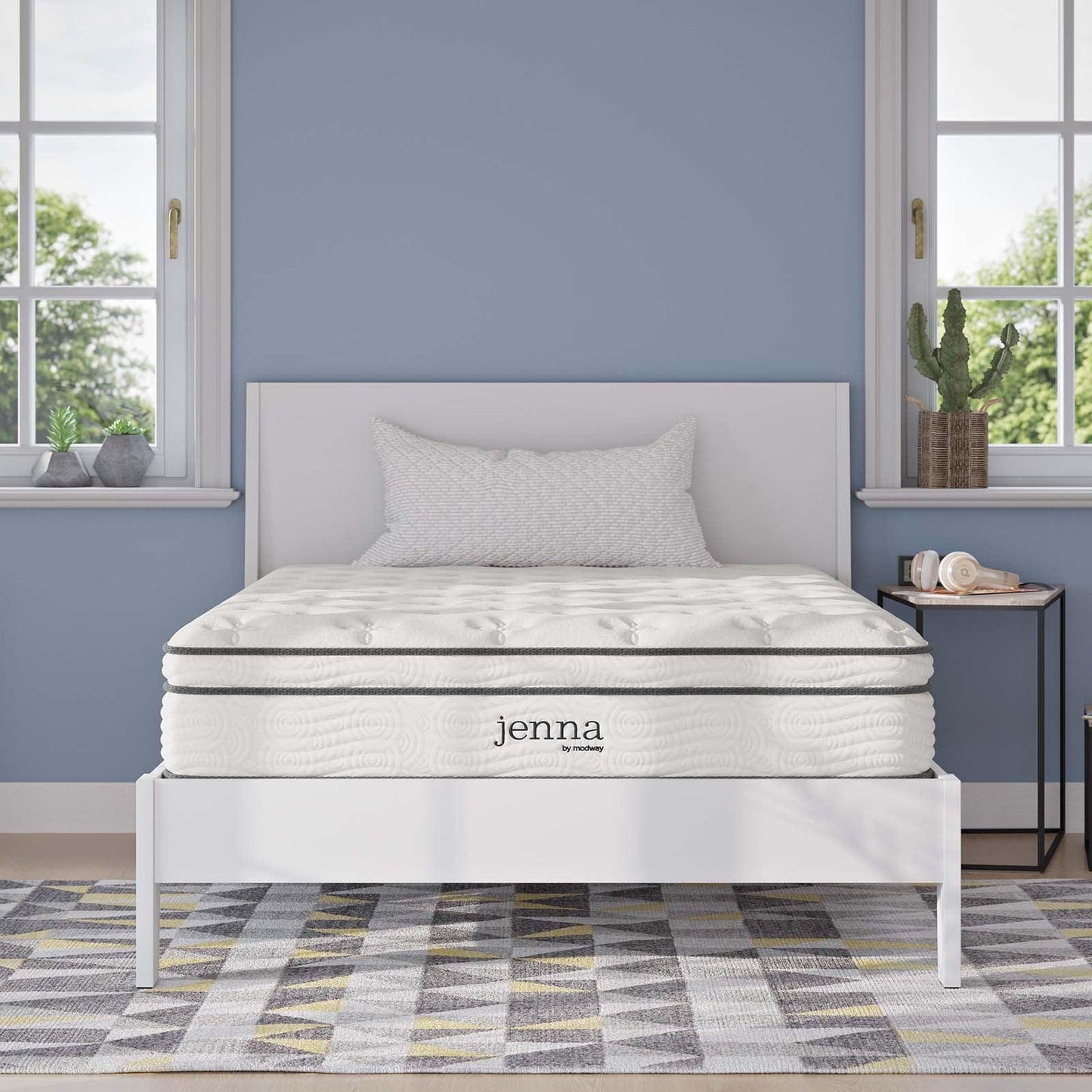 Modway Jenna 10" Innerspring and Foam Full Mattress FredCo