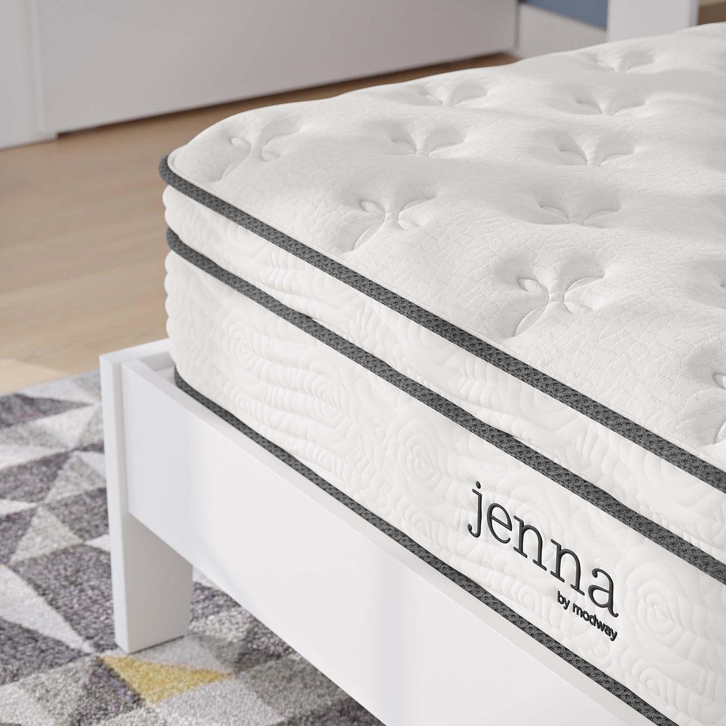 Modway Jenna 10" Innerspring and Foam Full Mattress FredCo