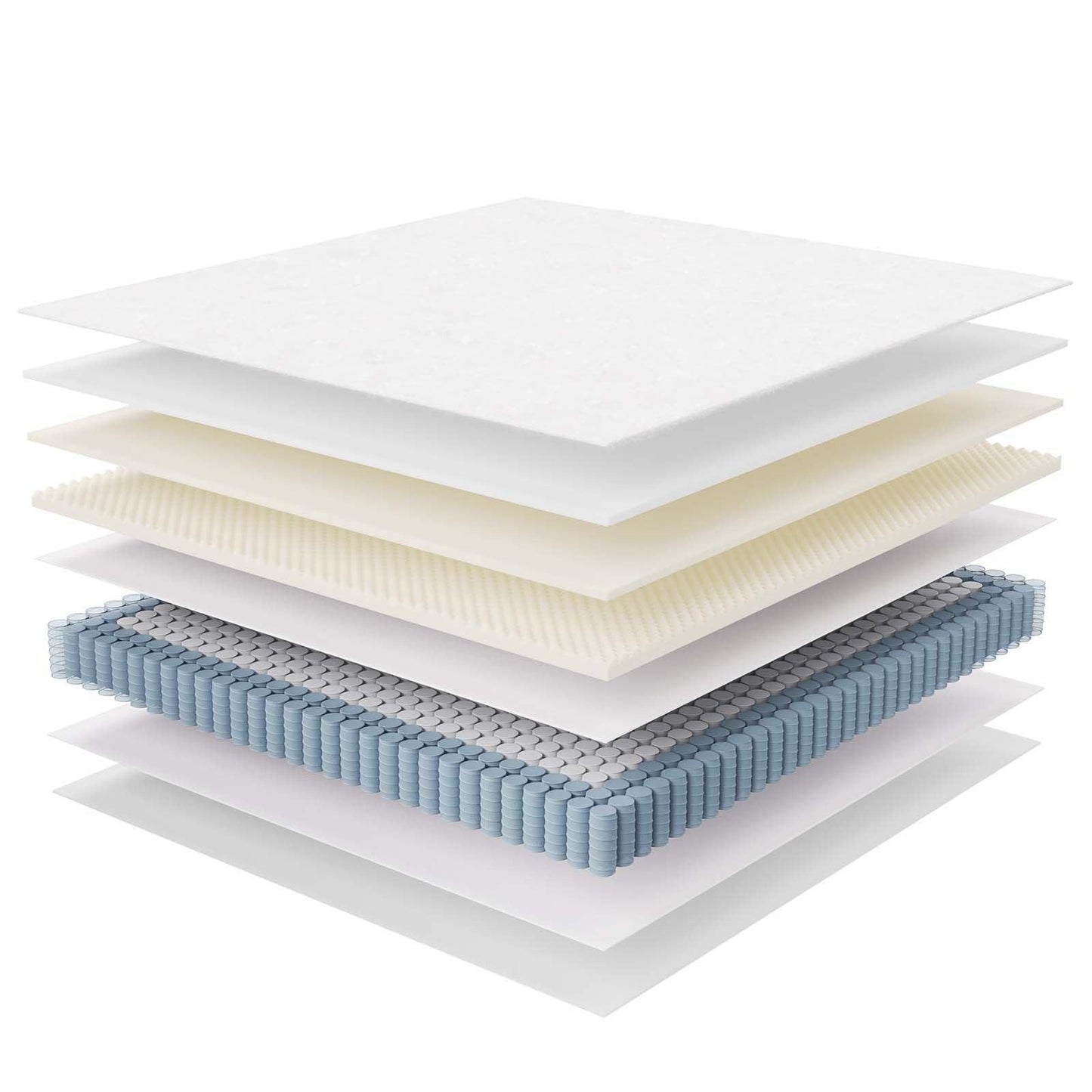 Modway Jenna 10" Innerspring and Foam King Mattress FredCo