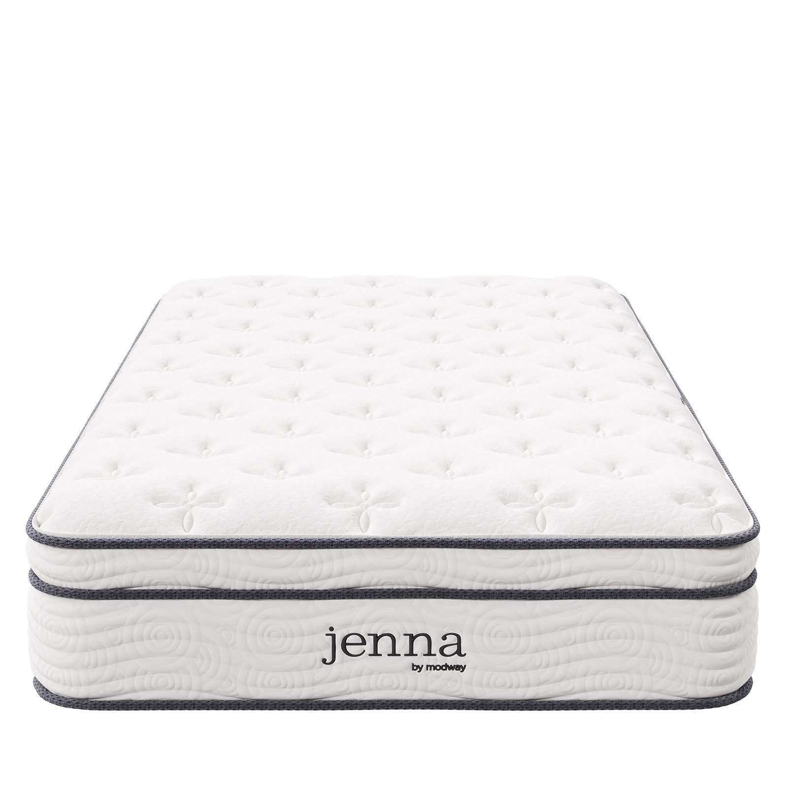 Modway Jenna 10" Innerspring and Foam Twin XL Mattress FredCo
