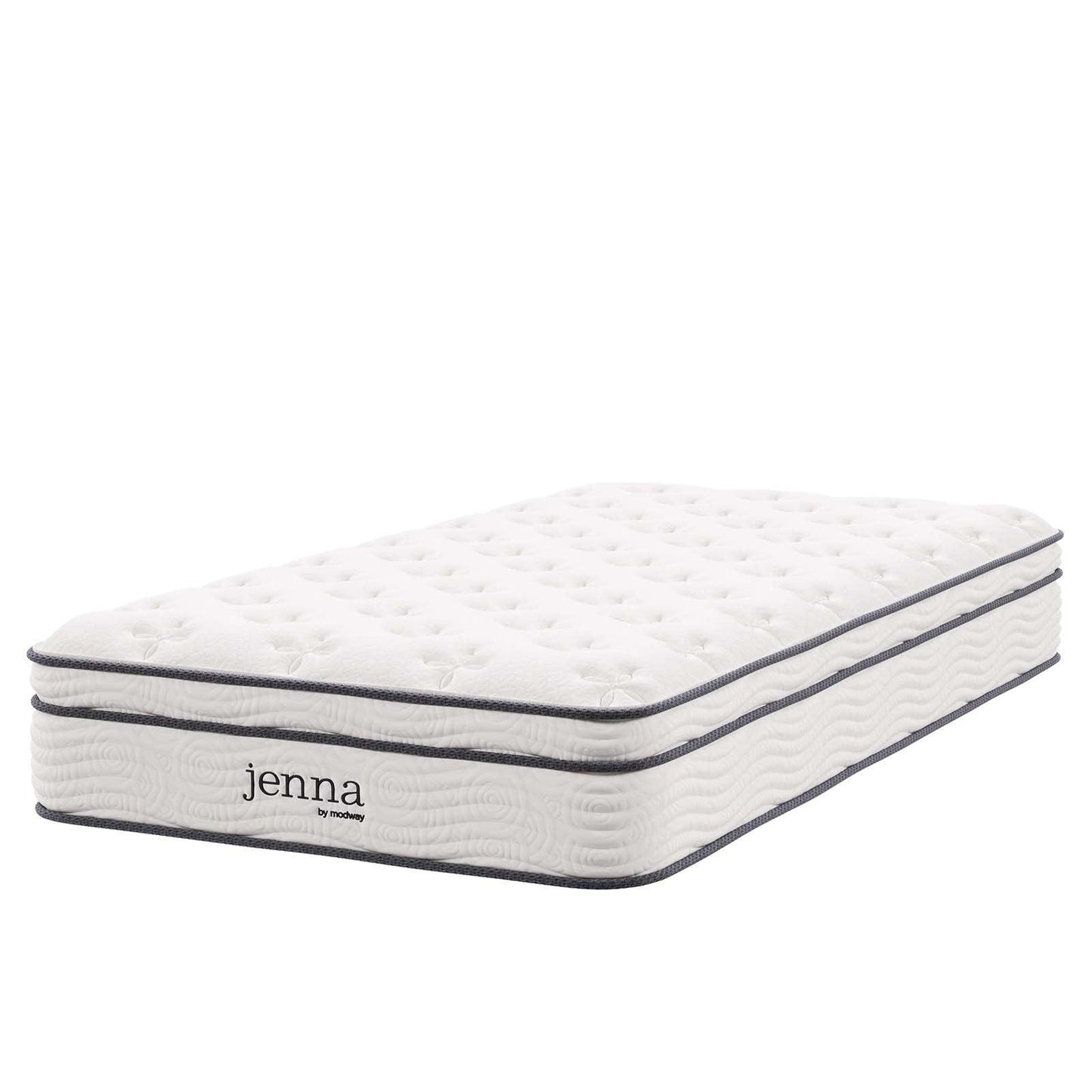 Modway Jenna 10" Innerspring and Foam Twin XL Mattress FredCo