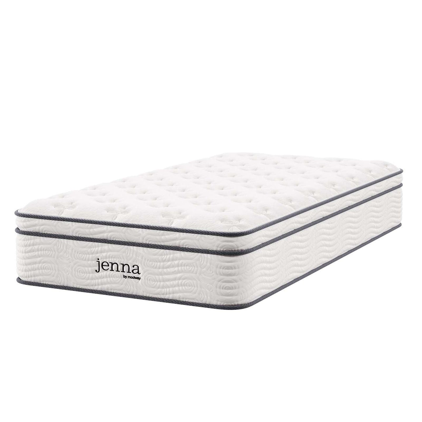 Modway Jenna 12" Innerspring and Foam Mattress FredCo