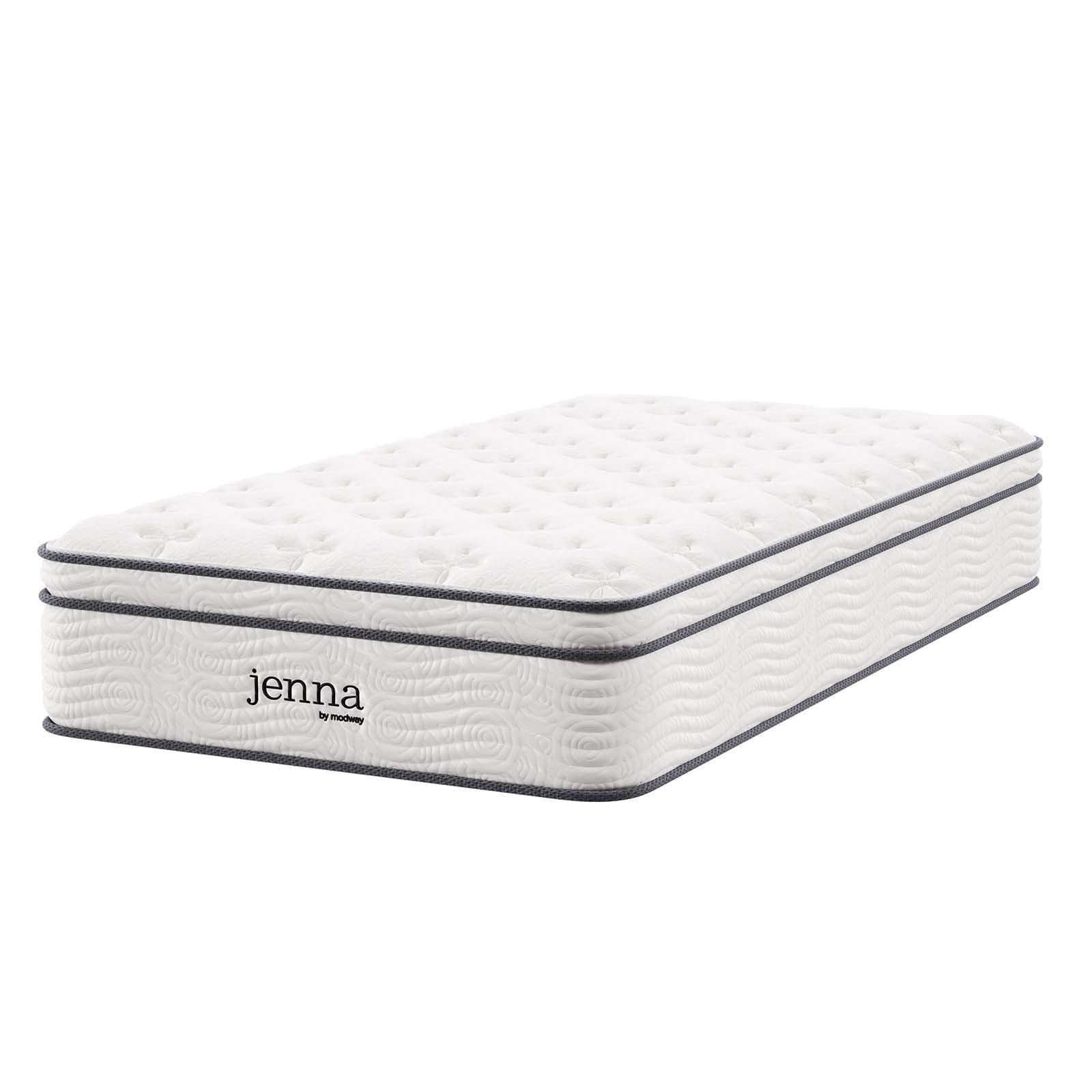 Modway Jenna 12" Innerspring and Foam Mattress FredCo