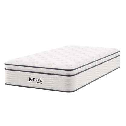 Modway Jenna 12" Innerspring and Foam Mattress FredCo