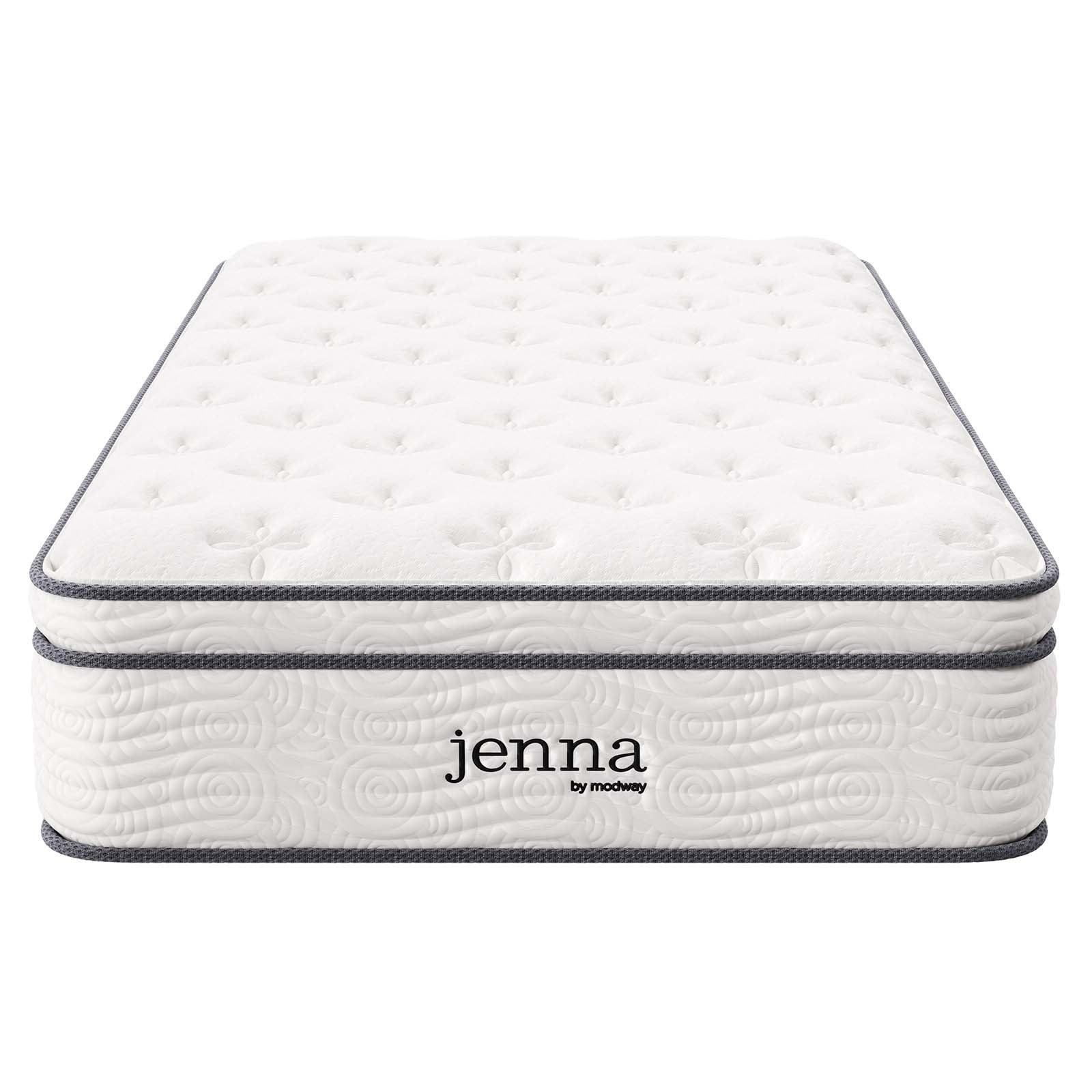 Modway Jenna 12" Innerspring and Foam Mattress FredCo