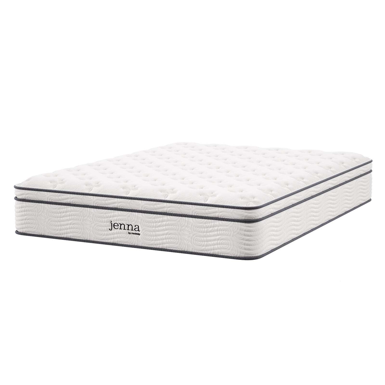 Modway Jenna 12" Innerspring and Foam Mattress FredCo