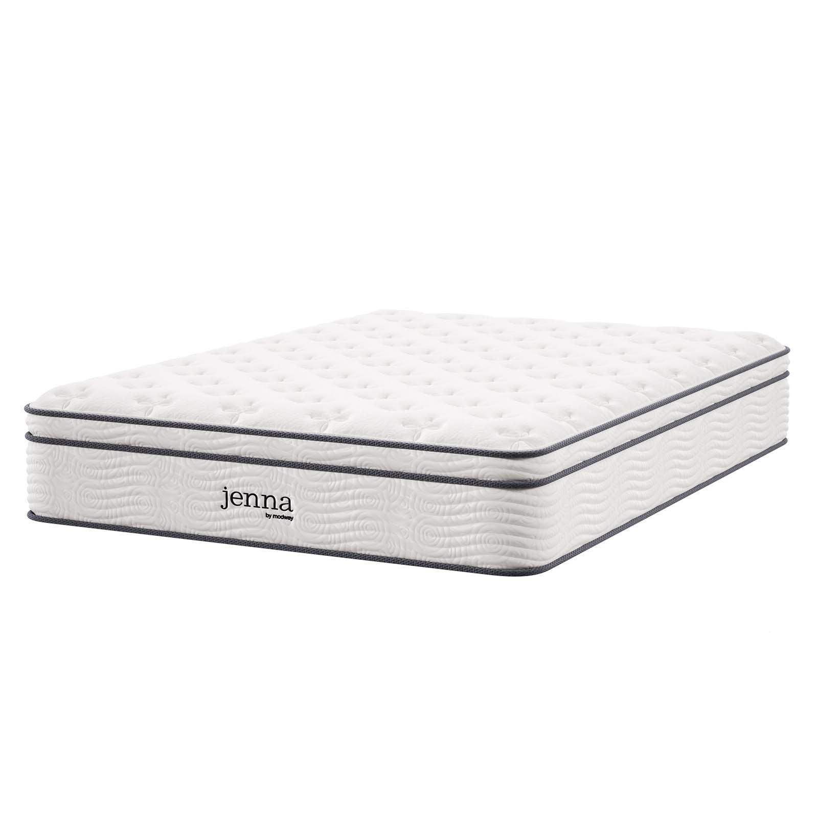 Modway Jenna 12" Innerspring and Foam Mattress FredCo