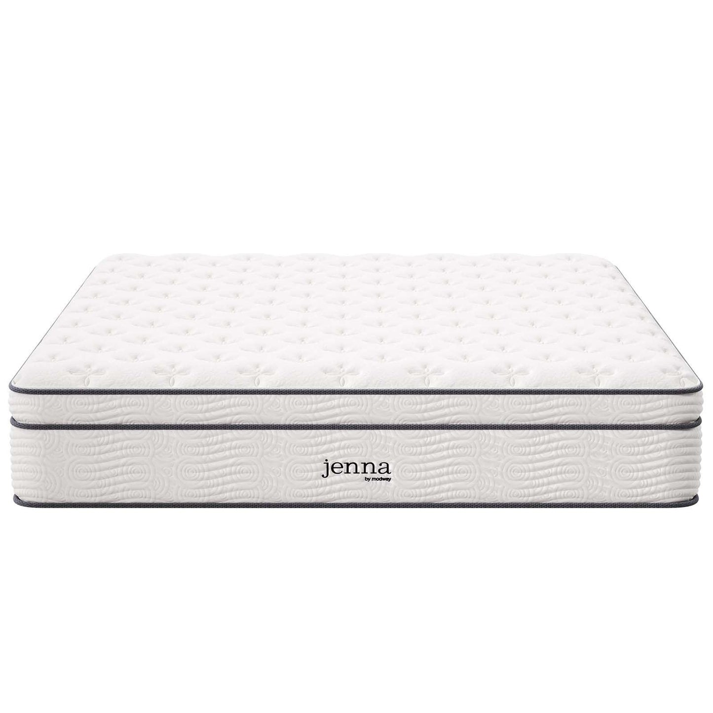 Modway Jenna 14" Innerspring and Foam California King Mattress FredCo