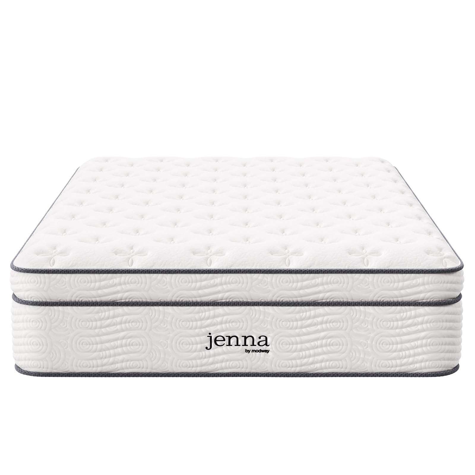 Modway Jenna 14" Innerspring and Foam Full Mattress FredCo