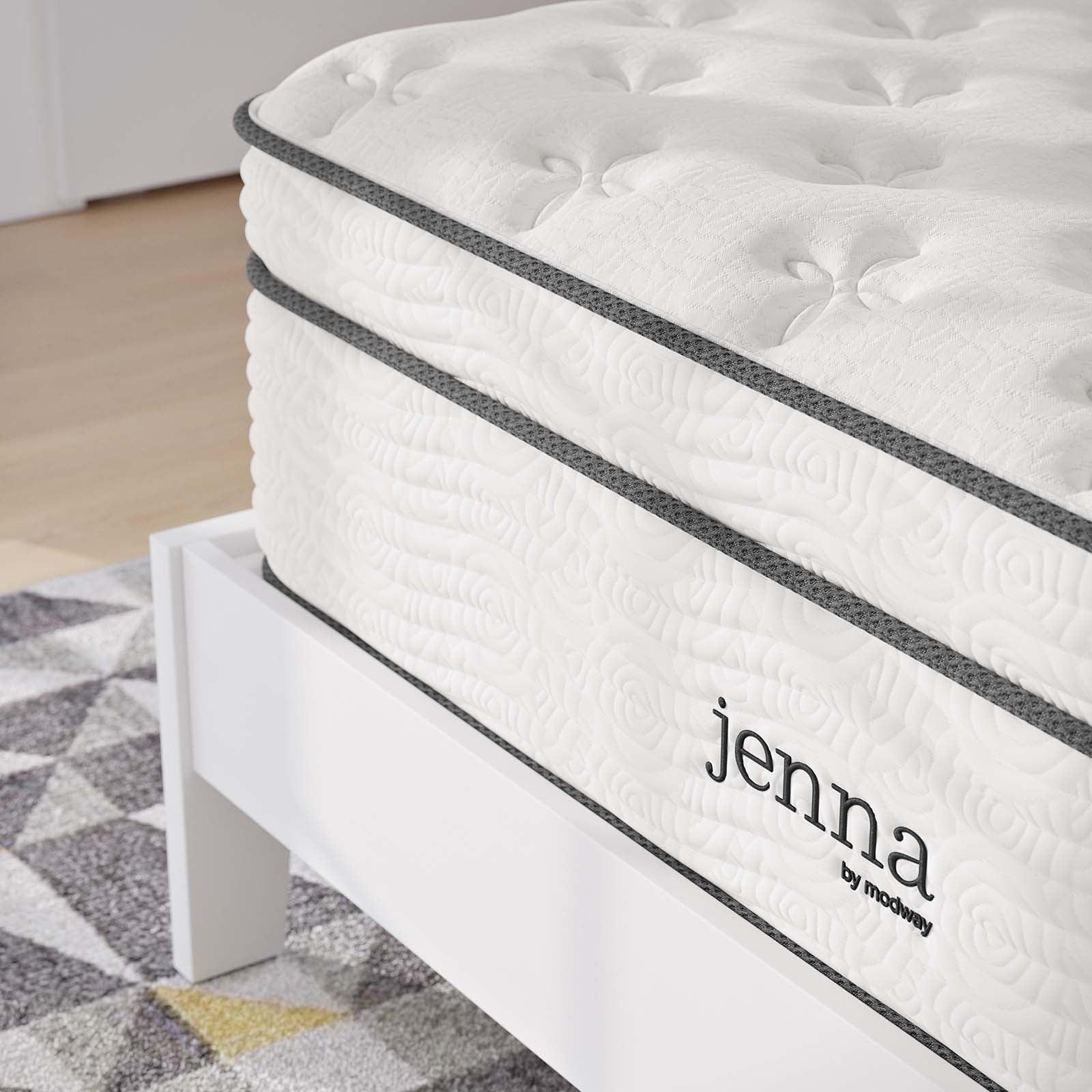 Modway Jenna 14" Innerspring and Foam Full Mattress FredCo