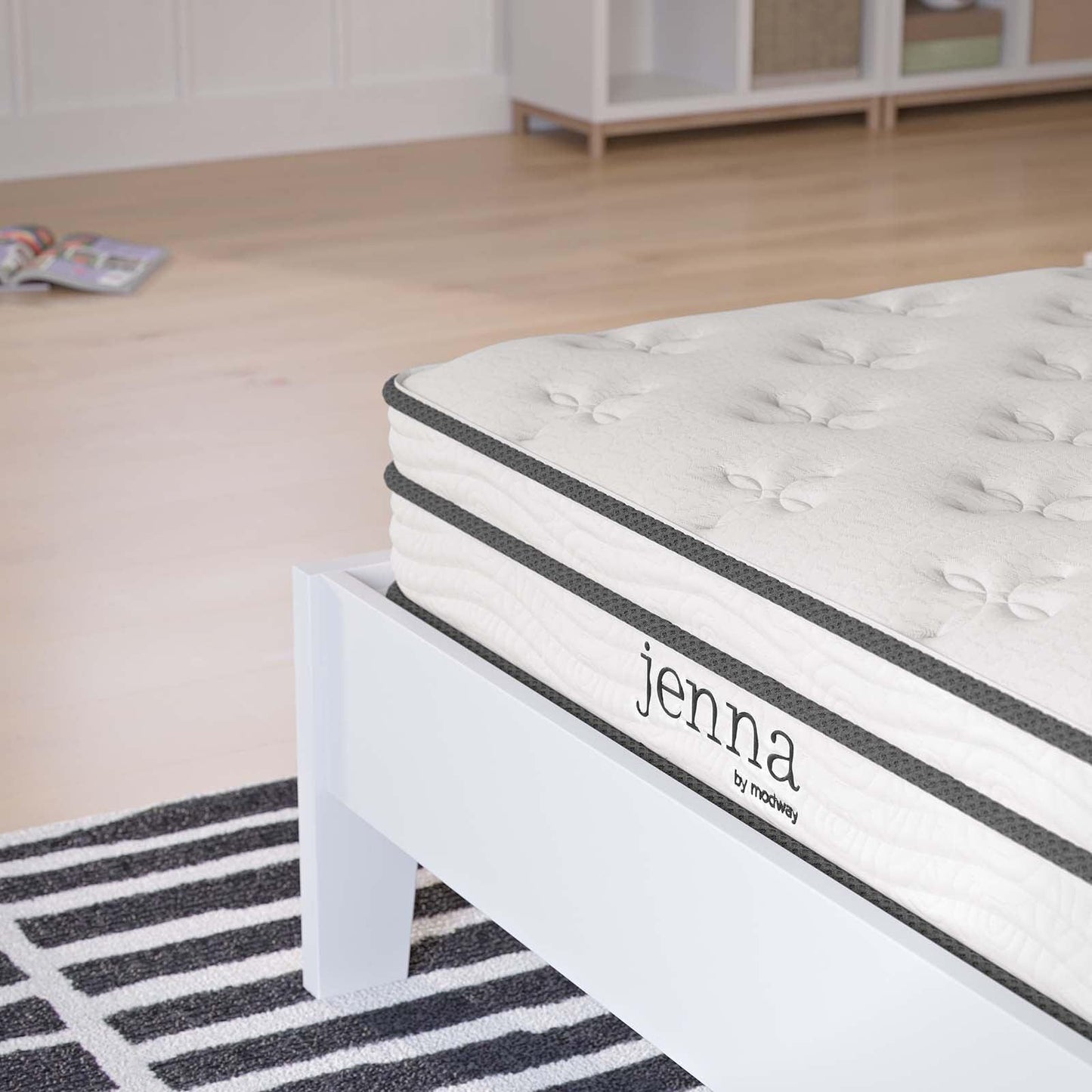 Modway Jenna 6" Innerspring and Foam Mattress FredCo