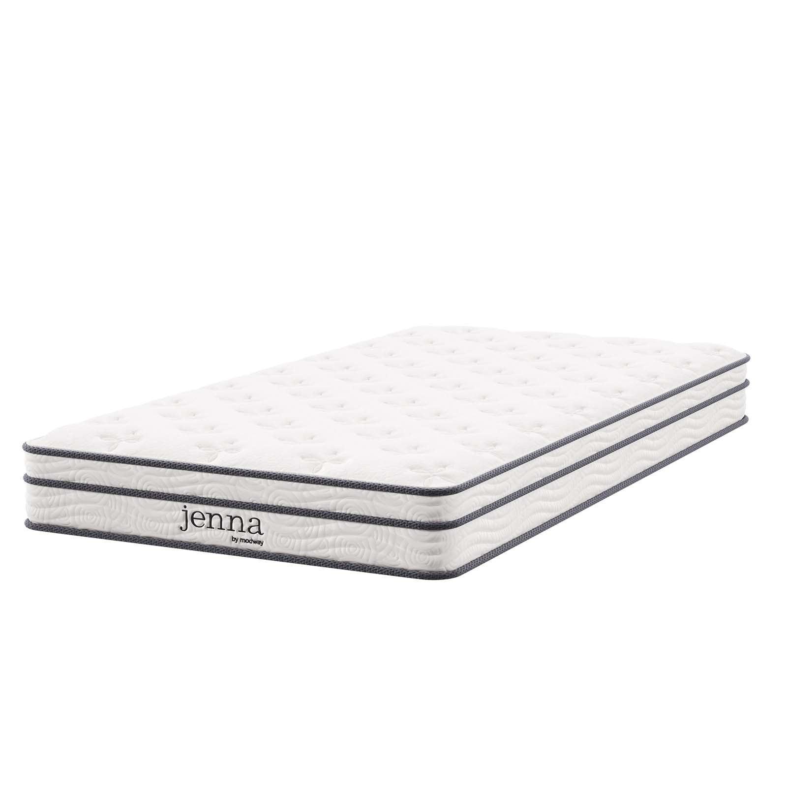 Modway Jenna 6" Innerspring and Foam Mattress FredCo