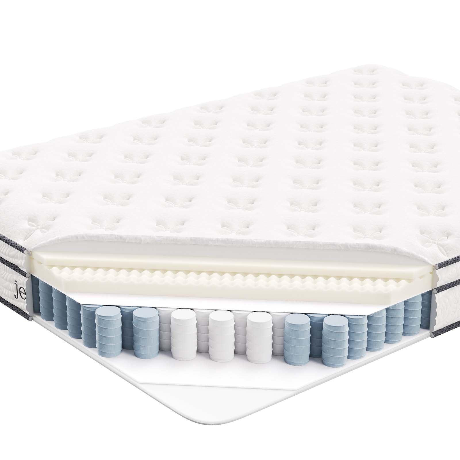 Modway Jenna 8" Innerspring and Foam Full Mattress FredCo