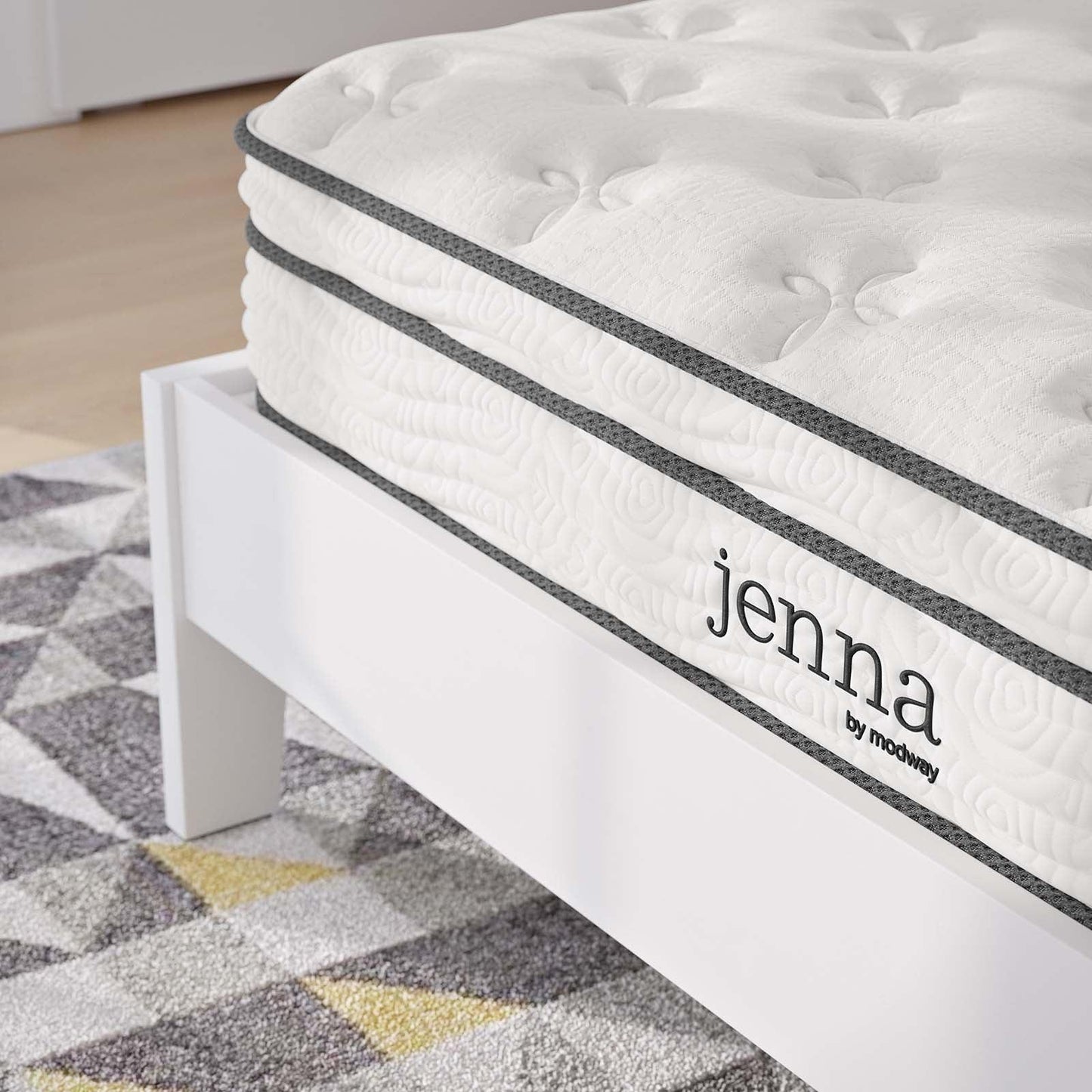 Modway Jenna 8" Innerspring and Foam Full Mattress FredCo