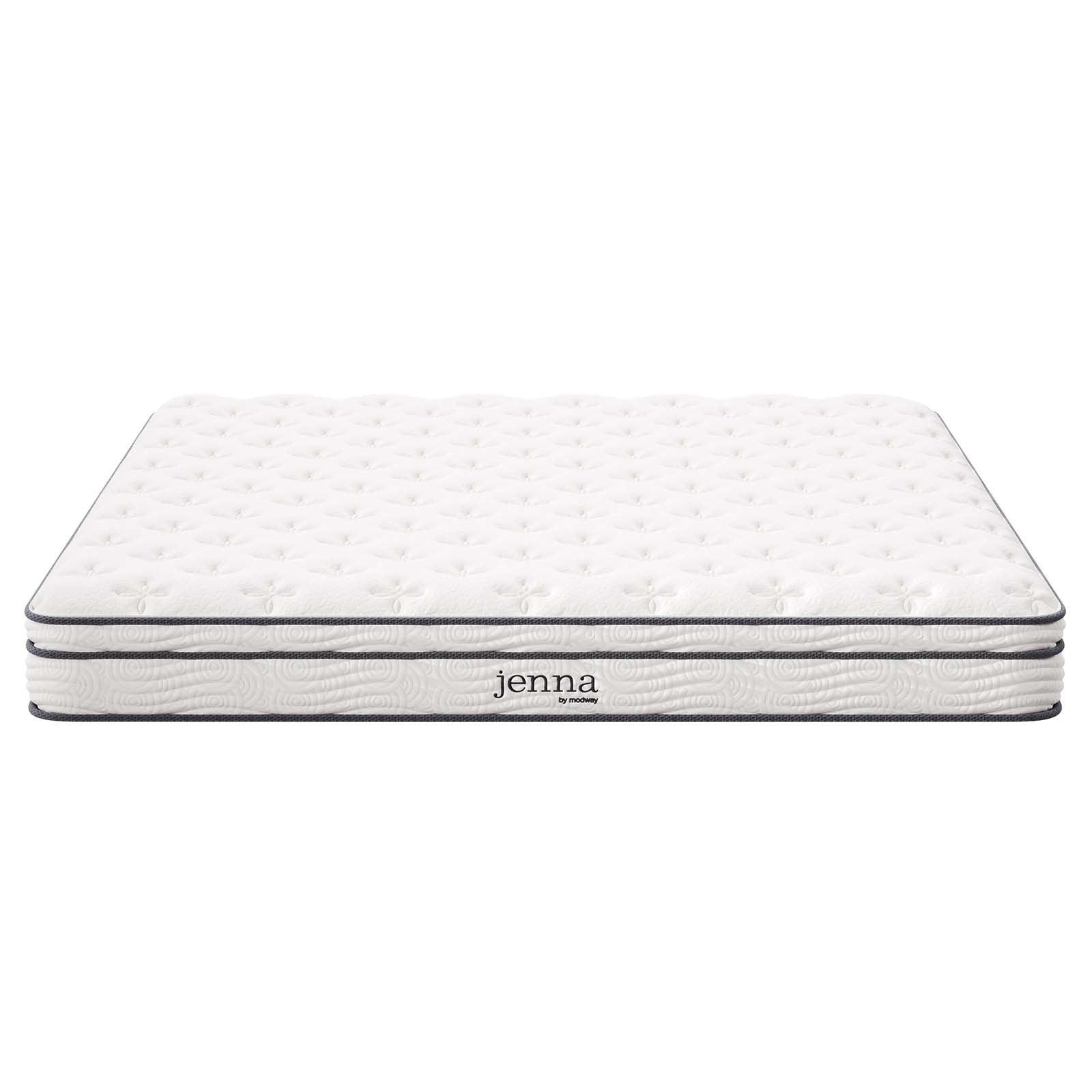 Modway Jenna 8" Innerspring and Foam King Mattress FredCo