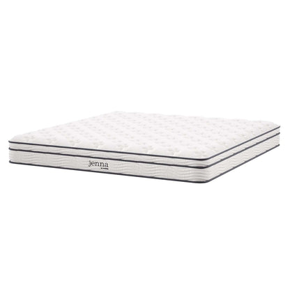 Modway Jenna 8" Innerspring and Foam King Mattress FredCo