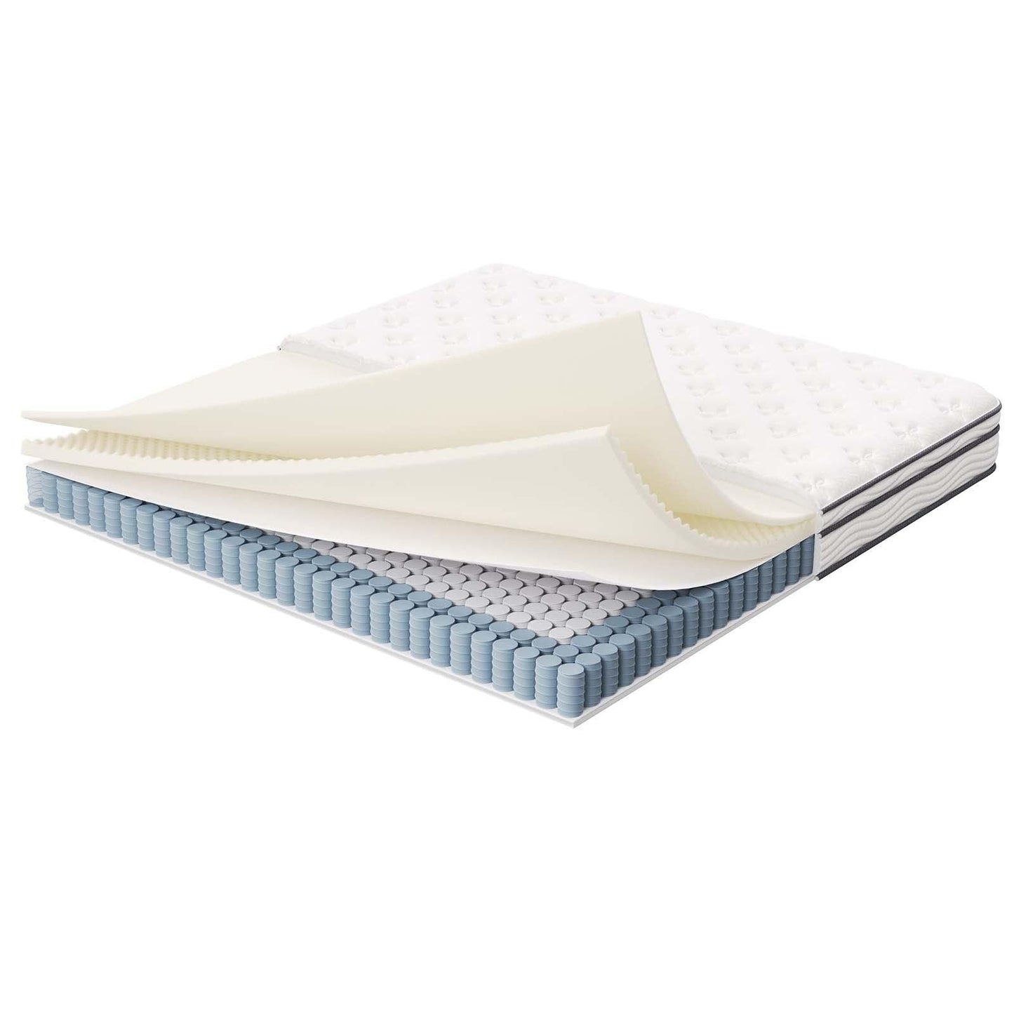 Modway Jenna 8" Innerspring and Foam King Mattress FredCo