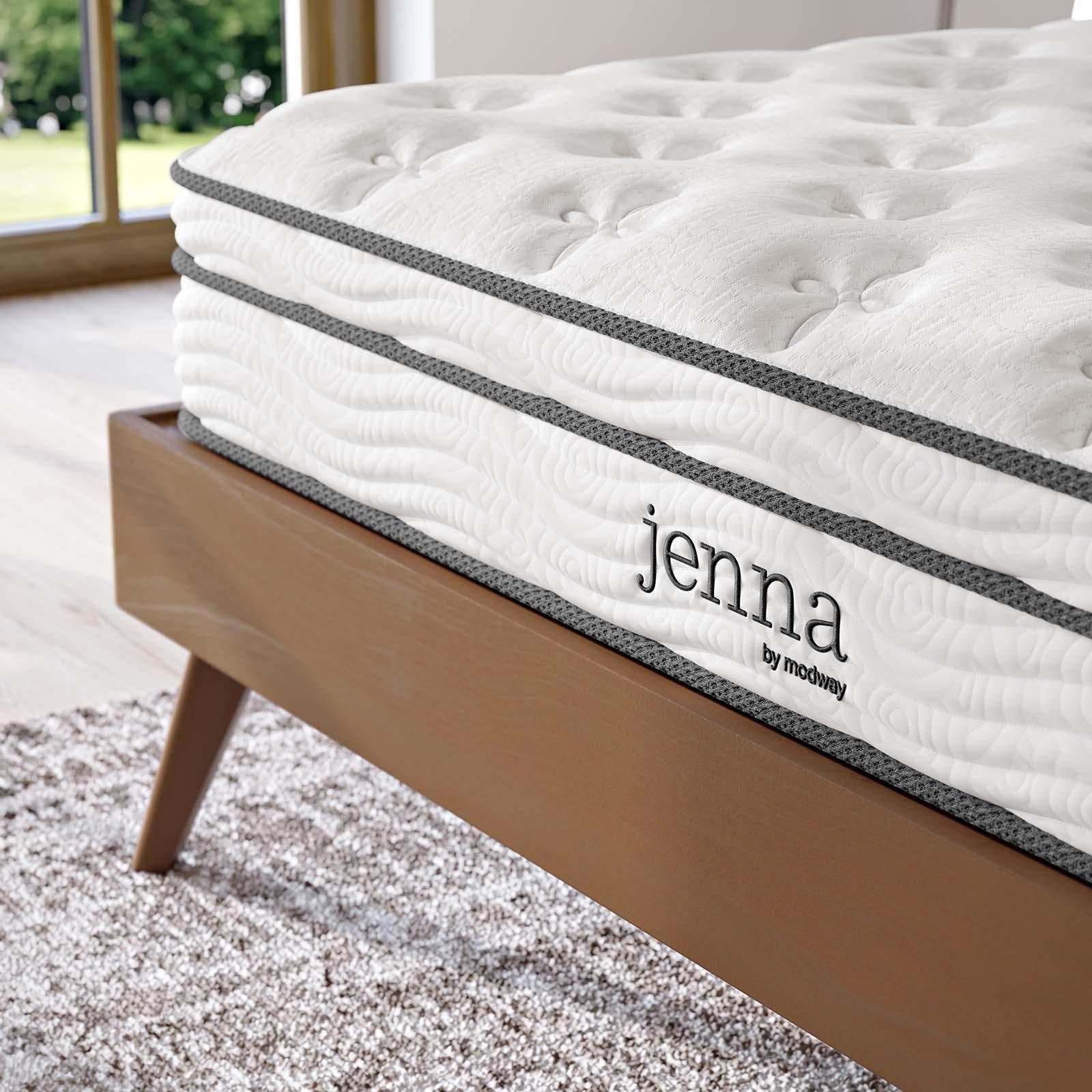 Modway Jenna 8" Innerspring and Foam King Mattress FredCo