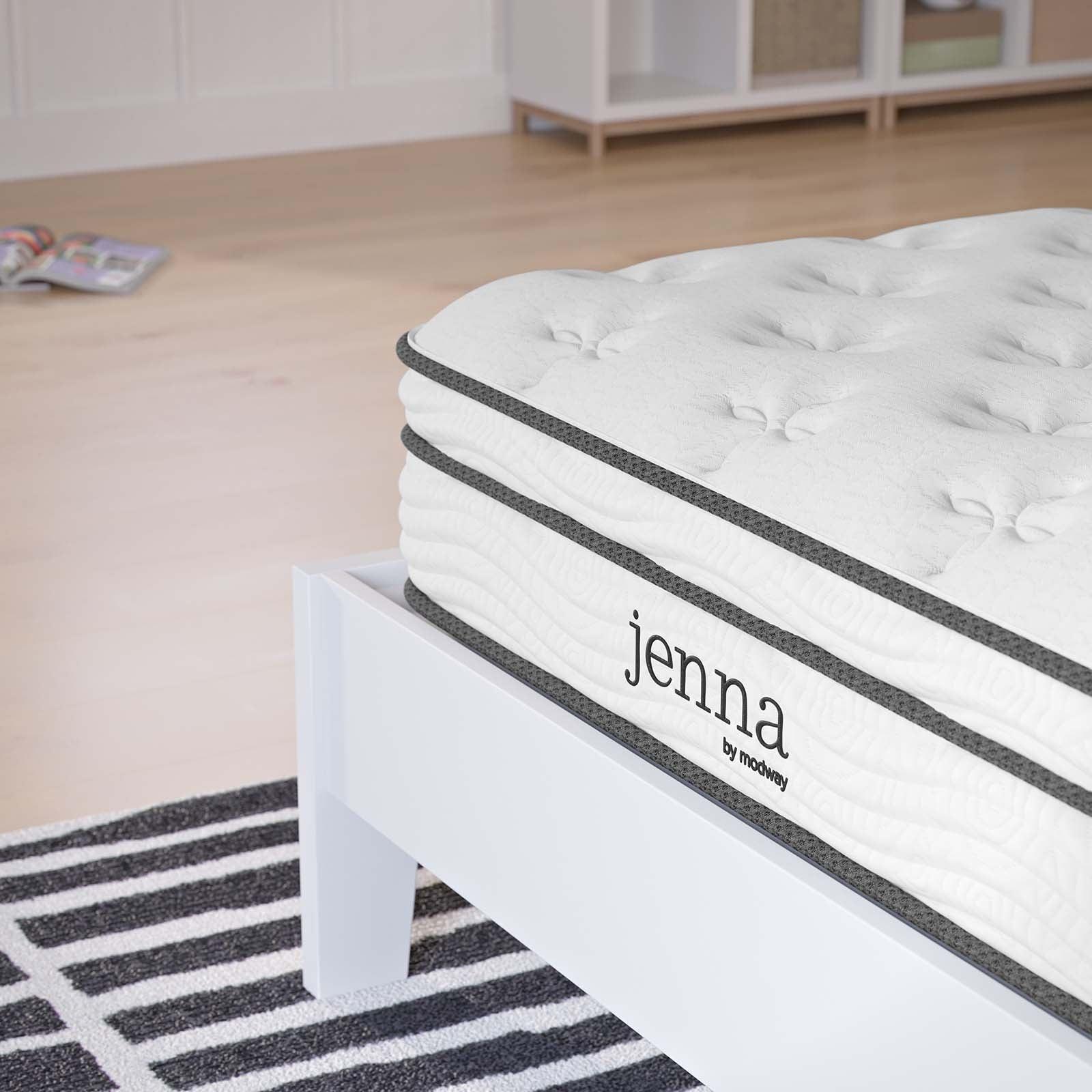 Modway Jenna 8" Innerspring and Foam Narrow Twin Mattress FredCo