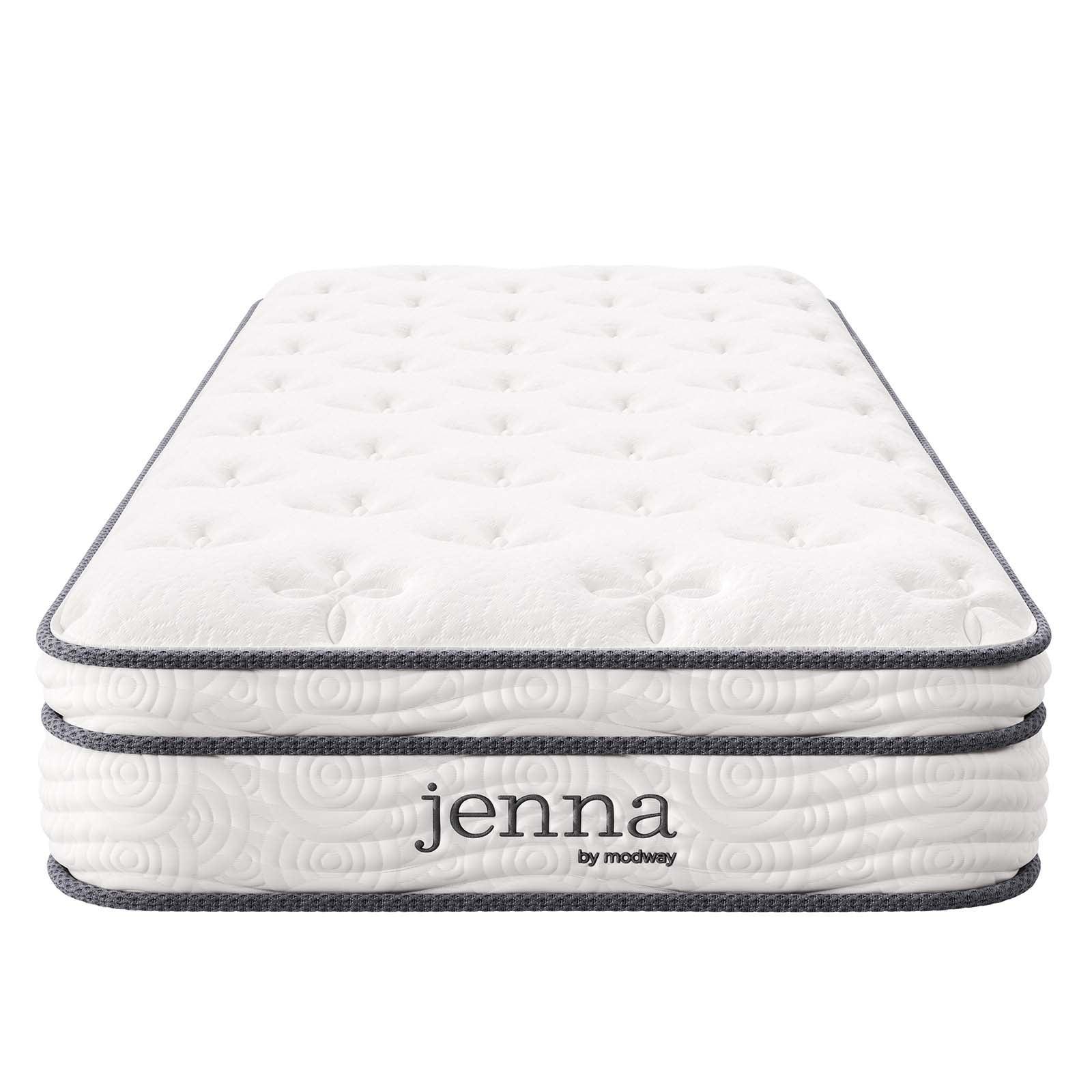 Modway Jenna 8" Innerspring and Foam Narrow Twin Mattress FredCo