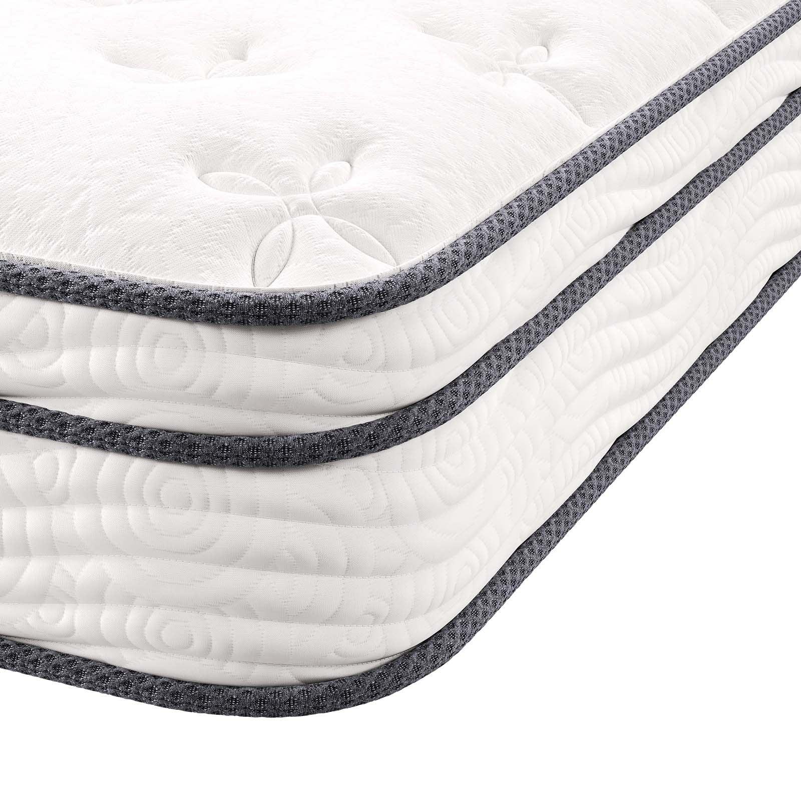 Modway Jenna 8" Innerspring and Foam Narrow Twin Mattress FredCo