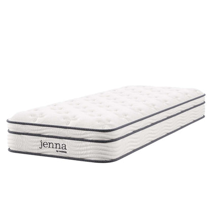Modway Jenna 8" Innerspring and Foam Narrow Twin Mattress FredCo