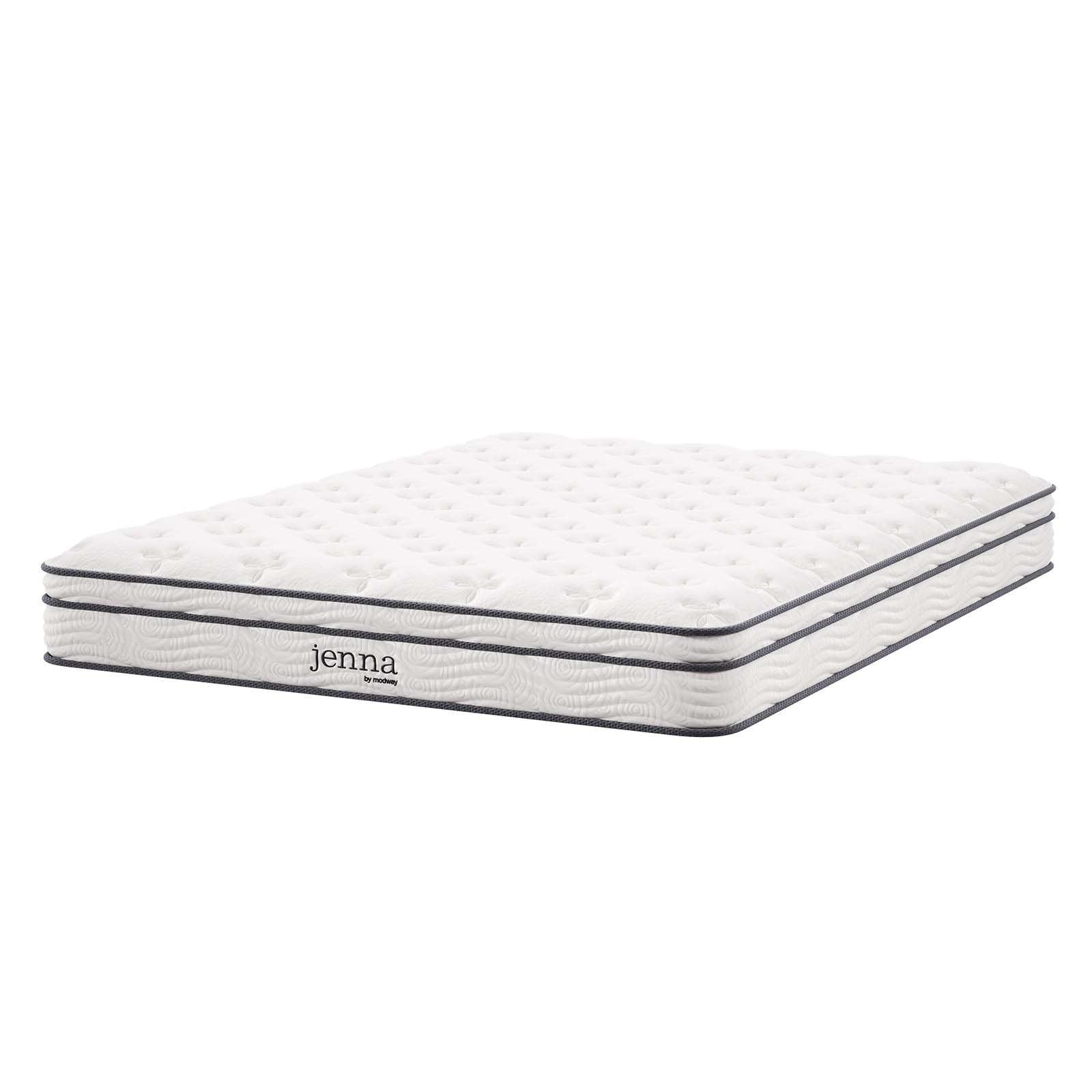 Modway Jenna 8" Innerspring and Foam Queen Mattress FredCo