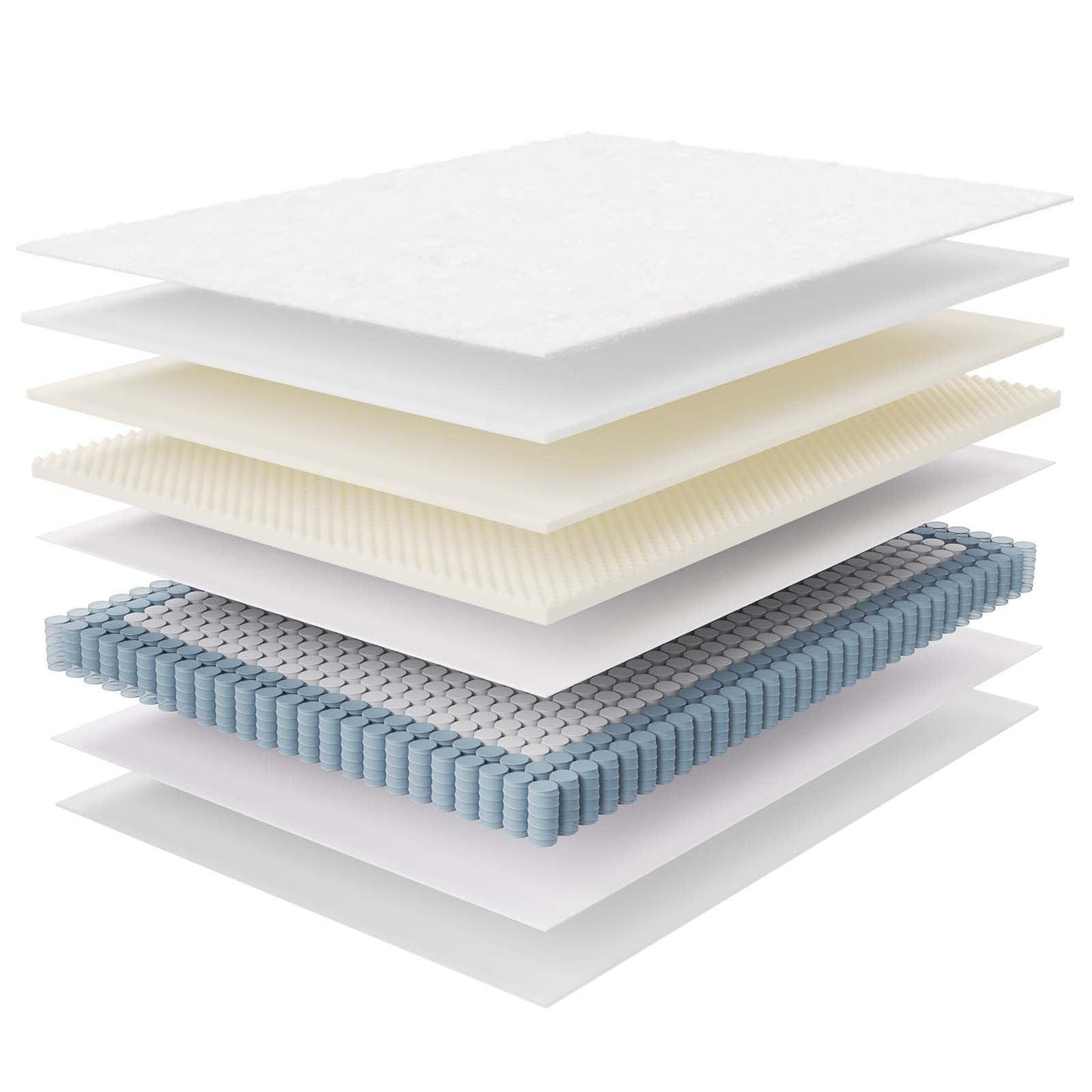 Modway Jenna 8" Innerspring and Foam Queen Mattress FredCo