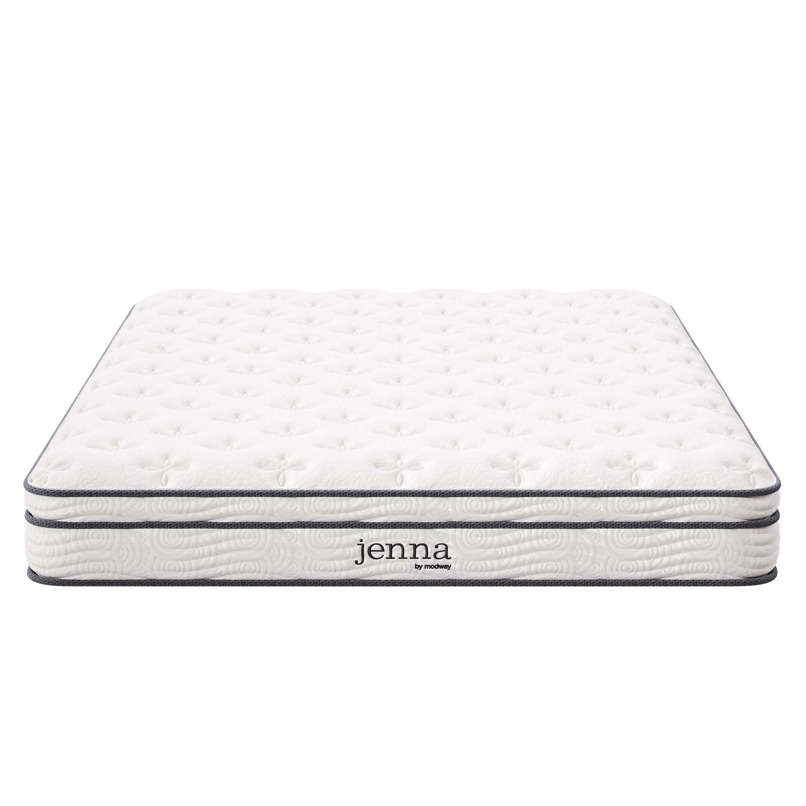 Modway Jenna 8" Innerspring and Foam Queen Mattress FredCo