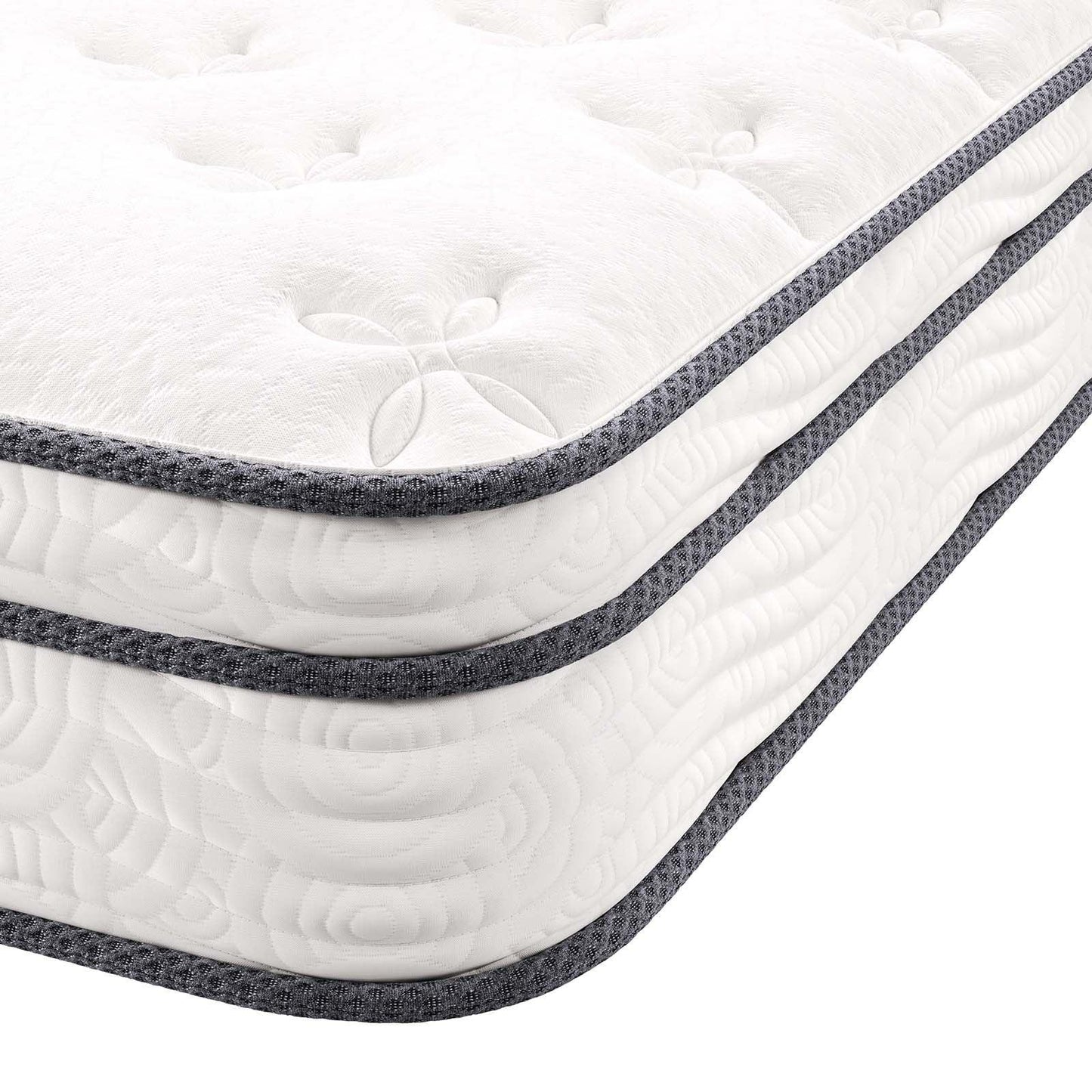 Modway Jenna 8" Innerspring and Foam Twin Mattress FredCo