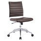 Modway Jive Armless Mid Back Office Chair FredCo