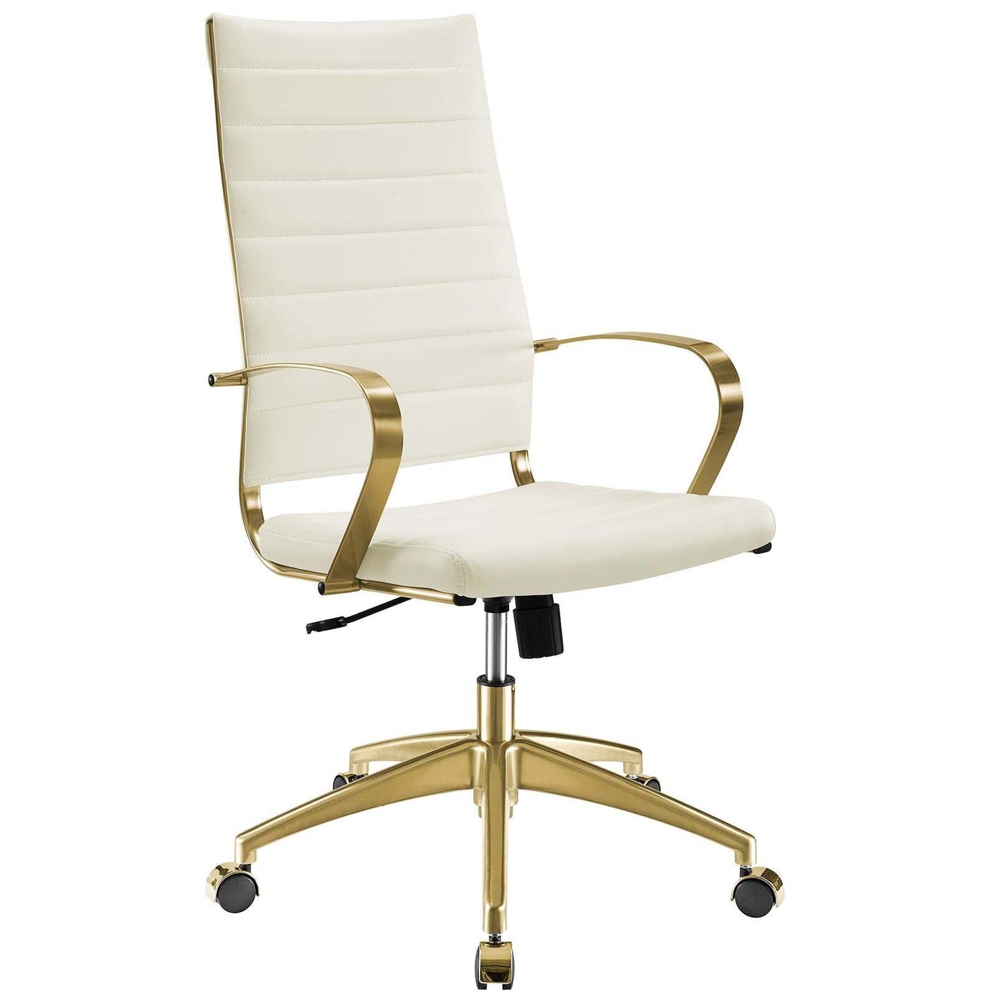 Modway Jive Gold Stainless Steel Highback Office Chair FredCo