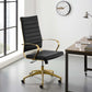 Modway Jive Gold Stainless Steel Highback Office Chair FredCo