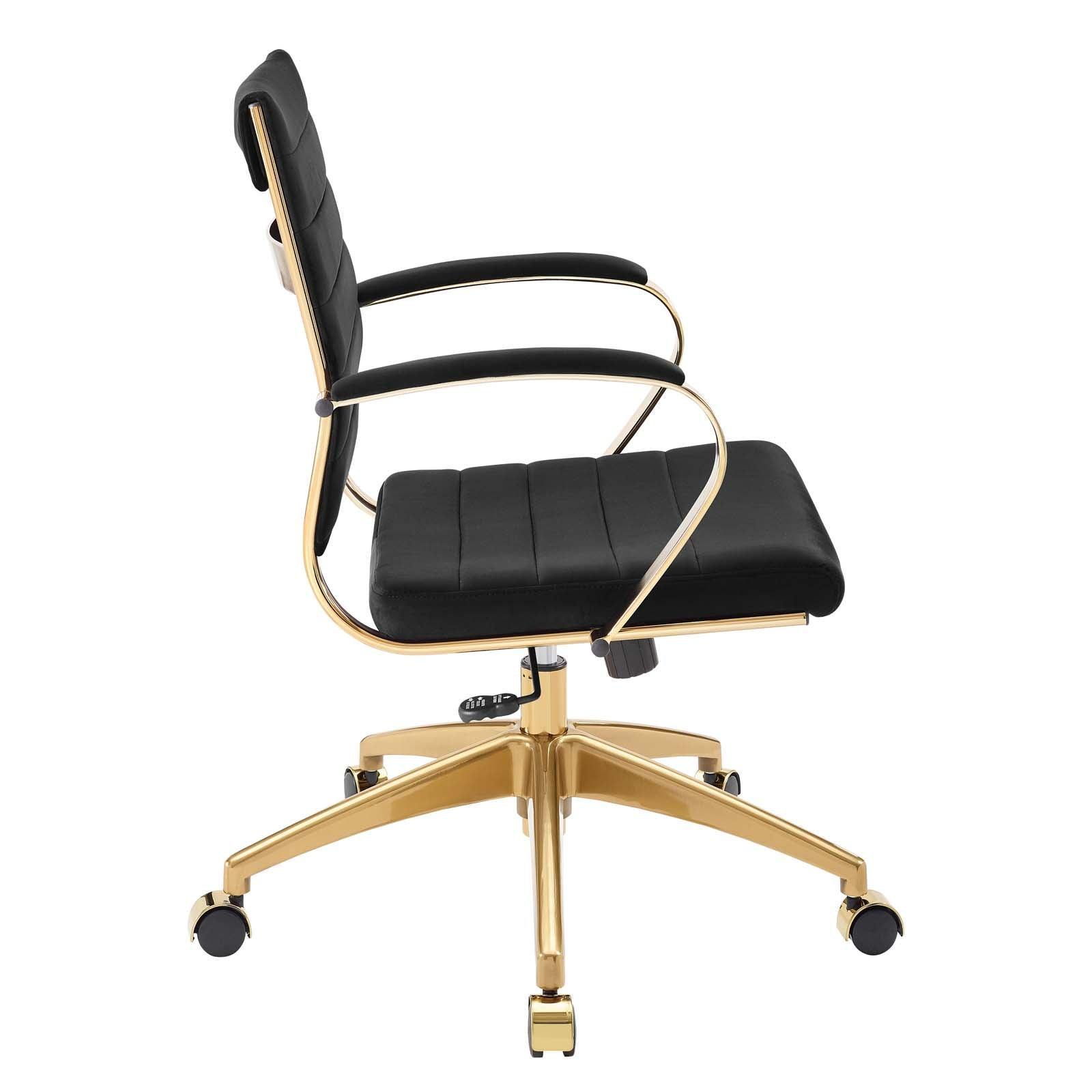 Modway Jive Mid Back Performance Velvet Office Chair FredCo