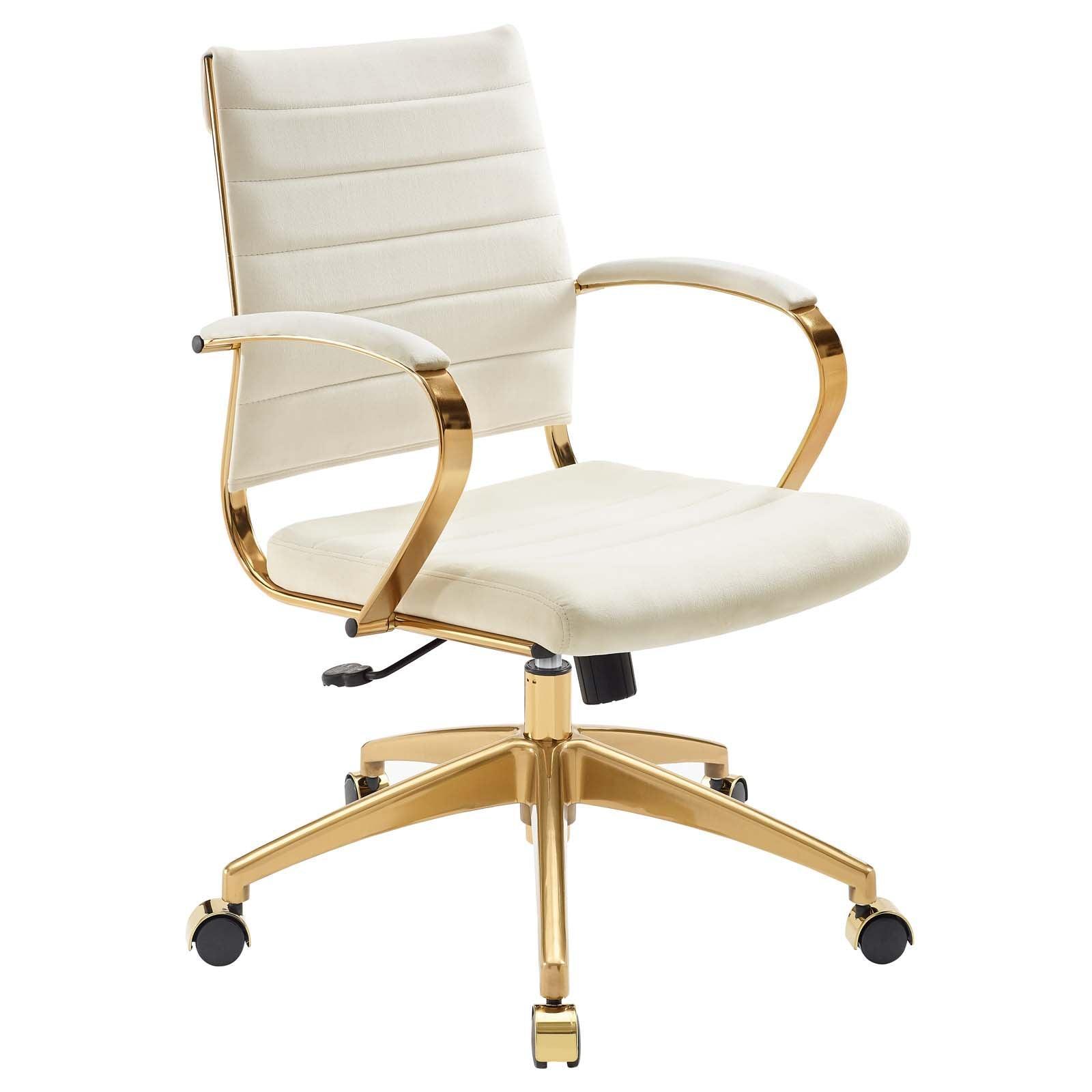 Modway Jive Mid Back Performance Velvet Office Chair FredCo