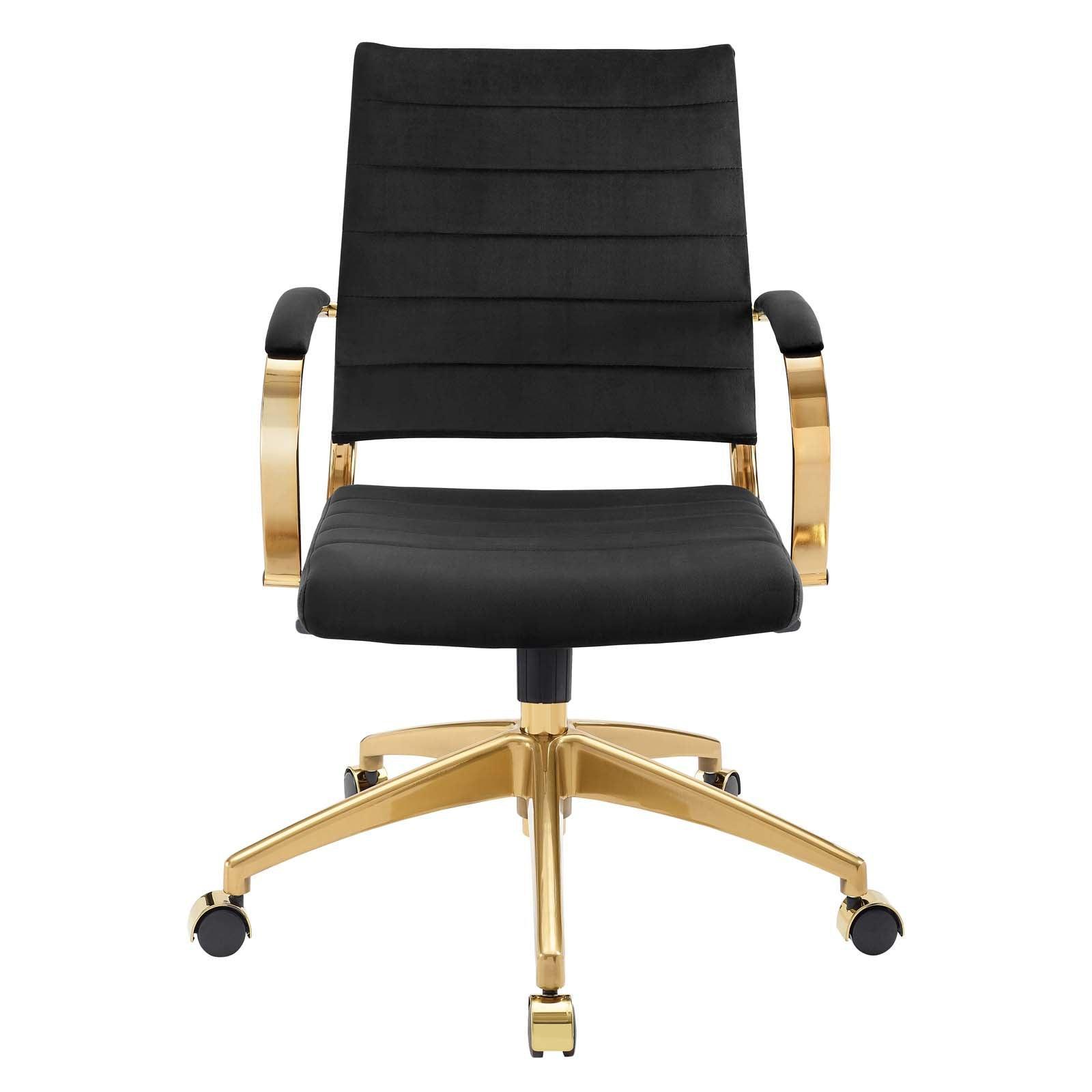 Modway Jive Mid Back Performance Velvet Office Chair FredCo