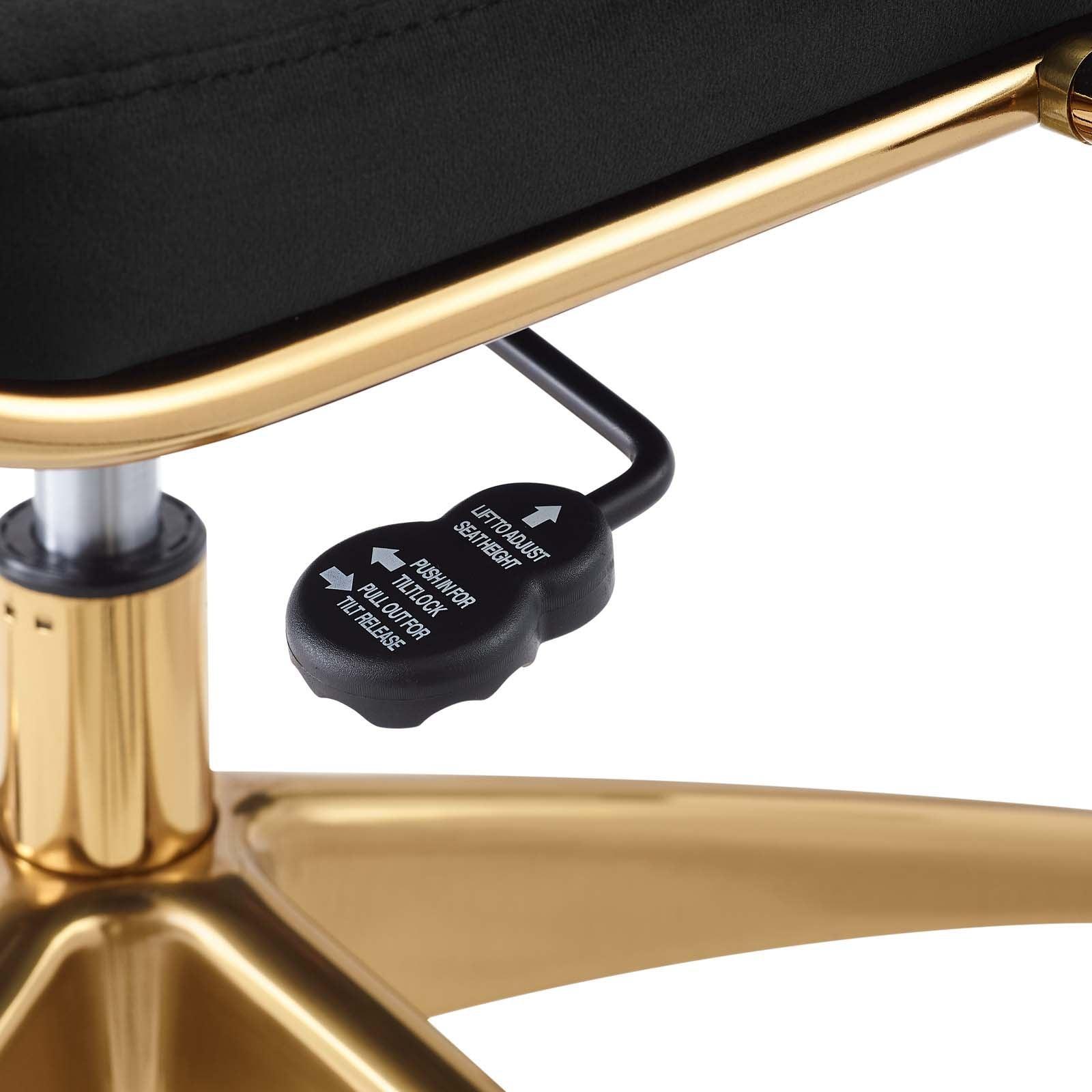 Modway Jive Mid Back Performance Velvet Office Chair FredCo