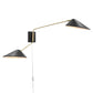 Modway Journey 2-Light Swing Arm Wall Sconce FredCo