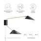 Modway Journey 2-Light Swing Arm Wall Sconce FredCo
