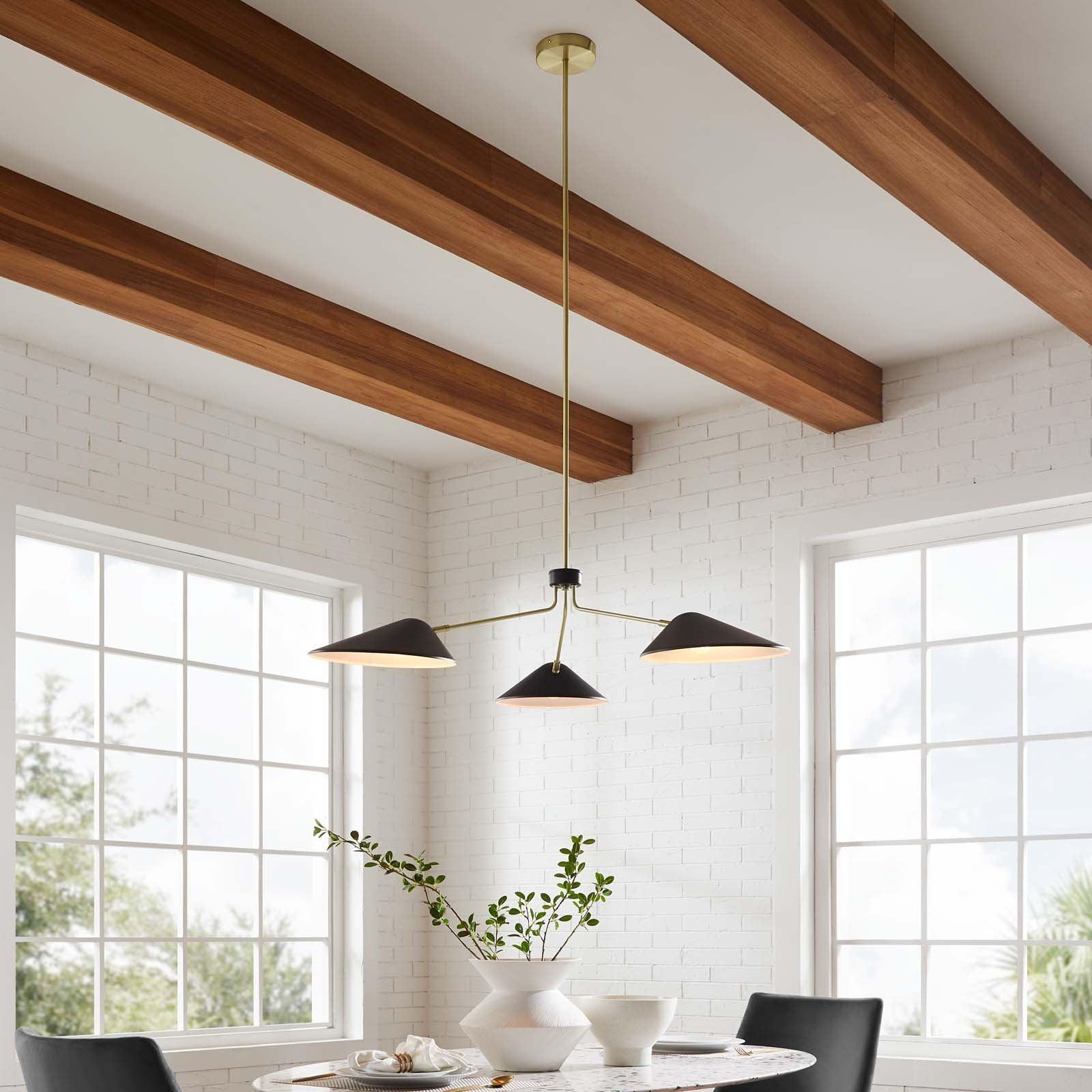 Modway Journey 3-Light 14" Arm Pendant FredCo