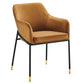 Modway Jovi Performance Velvet Dining Armchair FredCo