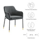 Modway Jovi Performance Velvet Dining Armchair Set of 2 FredCo