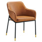 Modway Jovi Vegan Leather Dining Chair Set of 2 FredCo